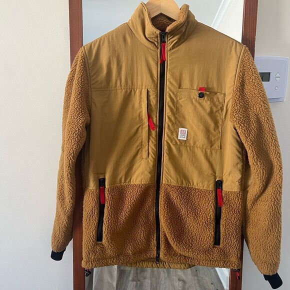 TOPO DESIGNS — SUBALPINE FLEECE KHAKI // Men’s Small - Picture 2 of 6